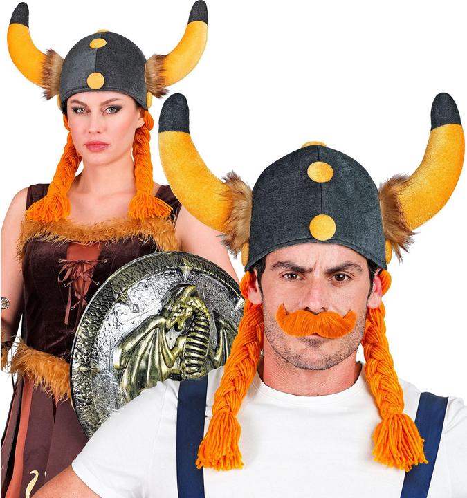 Produktbild Widmann Wikingerhelm Mit Zöpfen