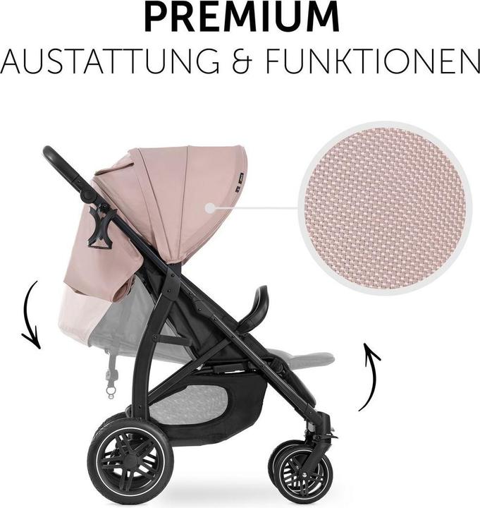 Actual product image Hauck Buggys & Sportwagen Buggy Rapid 4D (bis 25 kg) - XL Verdeck &