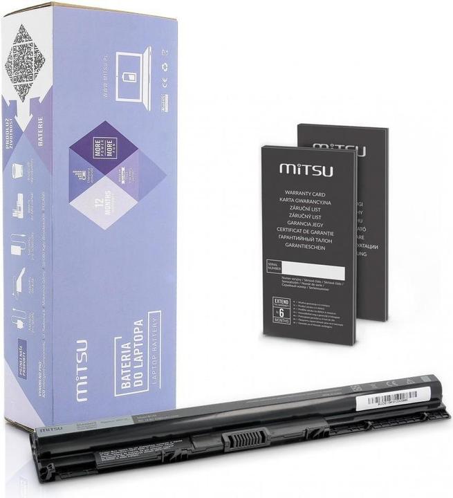 Actual product image Mitsu BATTERY BC/DE-15 (DELL 2200 MAH 33 WH) - Battery - Battery - Battery (4 Cells, 2200 mAh)