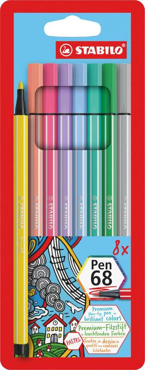 Immagine prodotto STABILO Penna 68 Premium (Multicolore, 8 x)