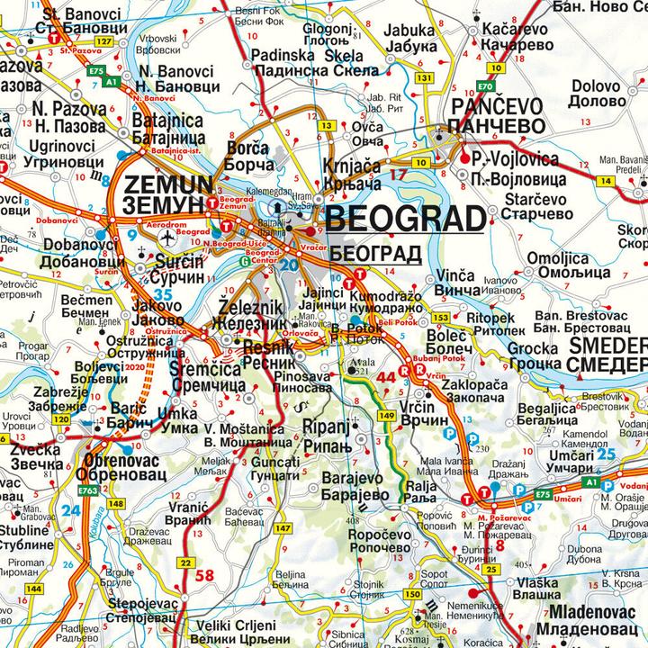 Produktbild Serbien - Montenegro - Mazedonien 500000