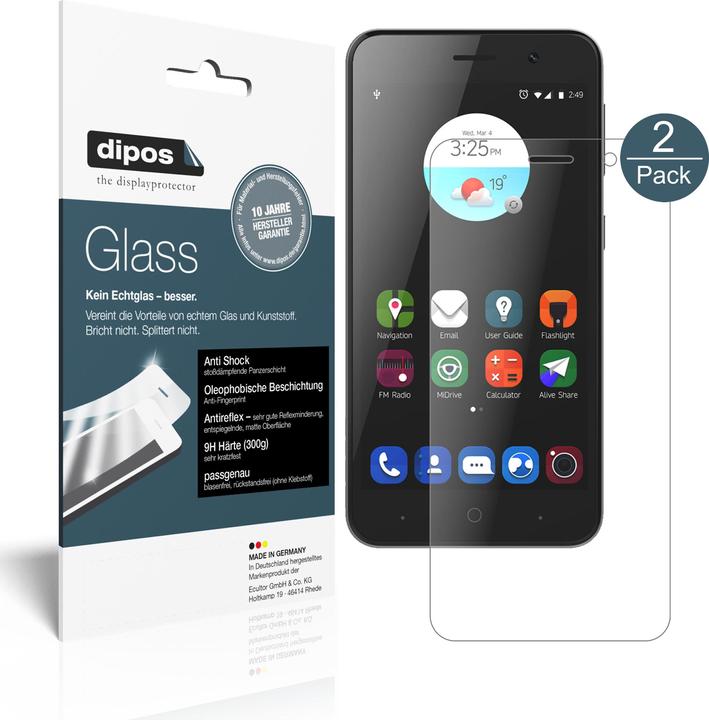 Immagine prodotto Dipos Pellicola Protettiva Anti-Shock (1 Pezzo/i, ZTE Blade A520)