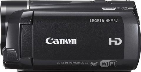 Actual product image Canon Legria HF M52, Full-HD Flash, 10x Zoom, 32GB, Black (10 x)