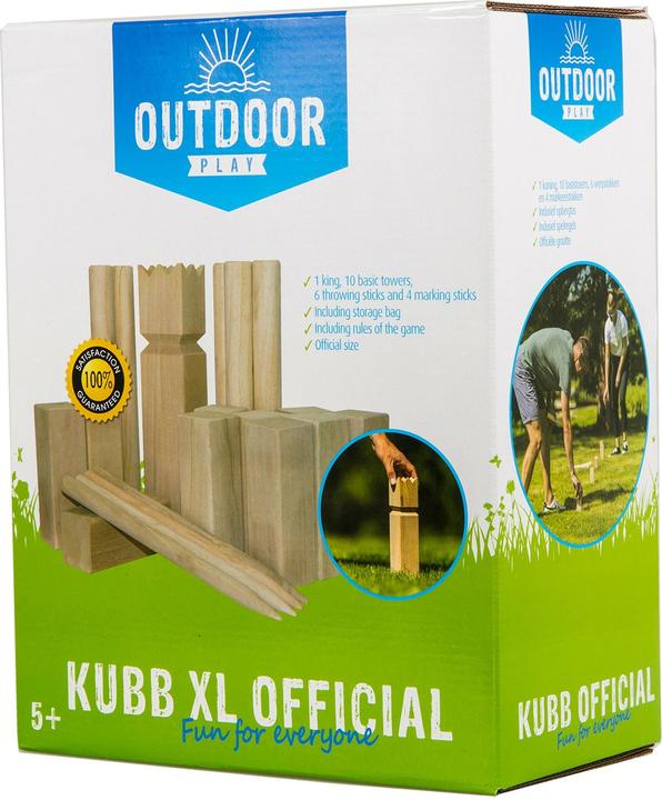 Actual product image Outdoor play Kubb XL