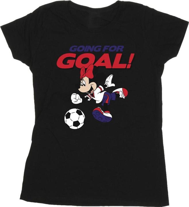 Immagine prodotto Disney Minnie Mouse Going For Goal Maglietta Donna (S)
