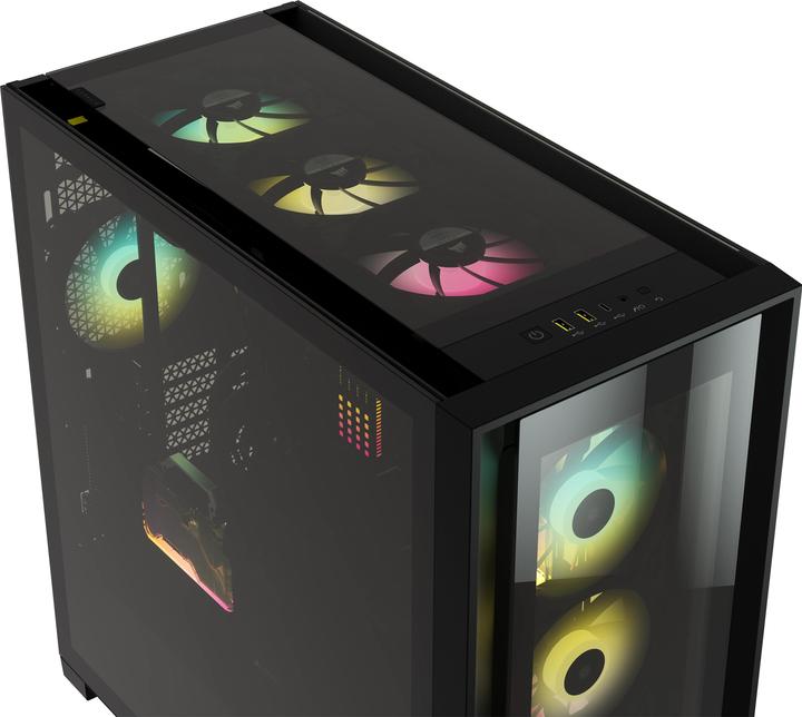 Produktbild Corsair iCUE 5000X RGB TG (mATX, Mini-ITX, ATX, E-ATX)