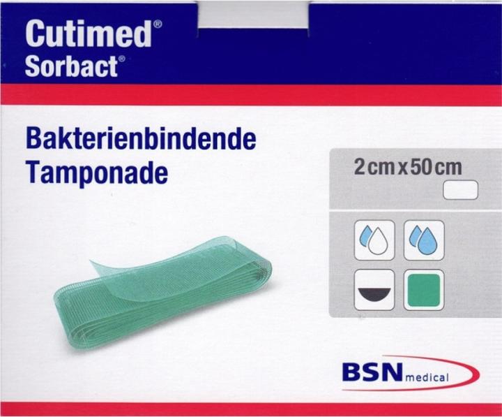 Produktbild BSN Cutimed Sorbact Ribbon 2x50cm 20 Stk