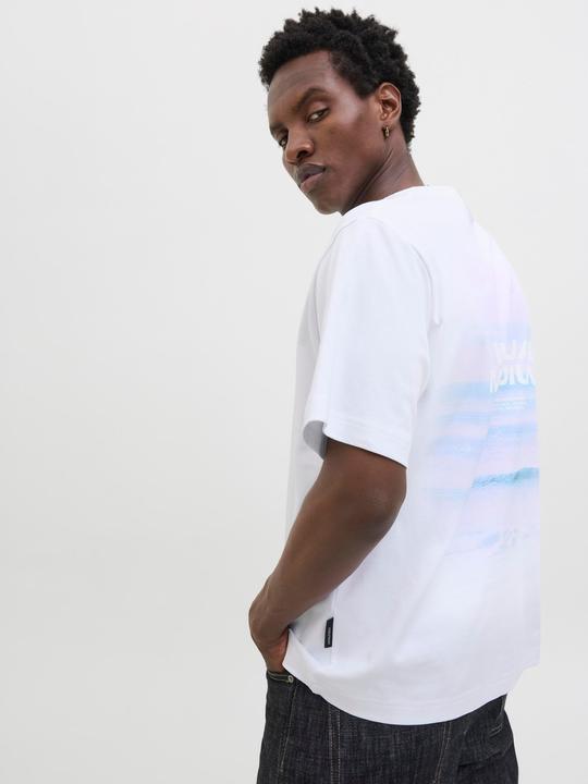 Actual product image Jack & Jones Gedruckt Rundhalsausschnitt T-shirt T-shirt (M)
