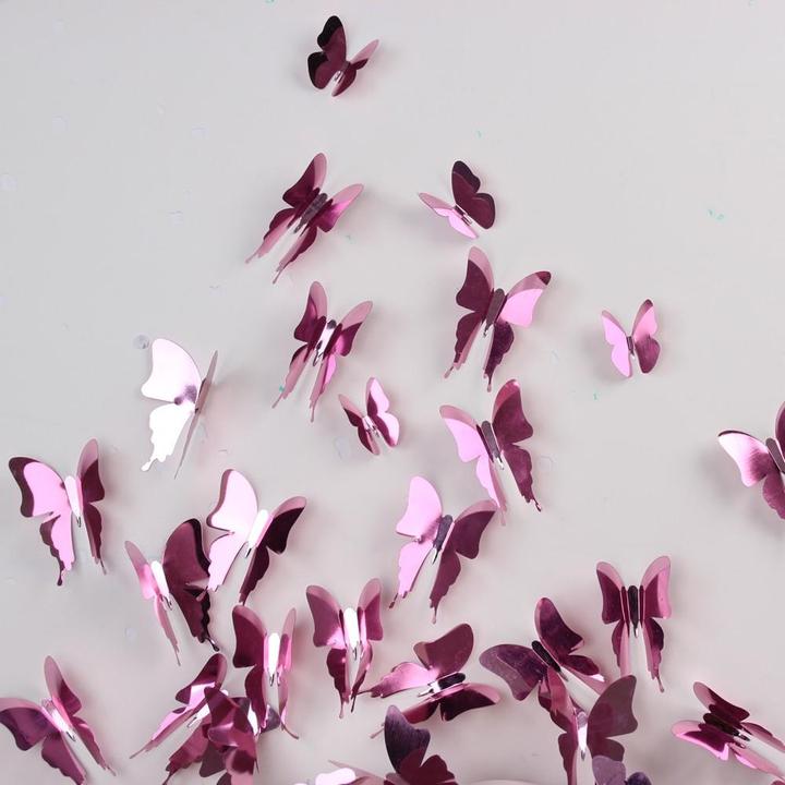 Immagine prodotto Walplus Farfalle (9 x 9,5 cm)