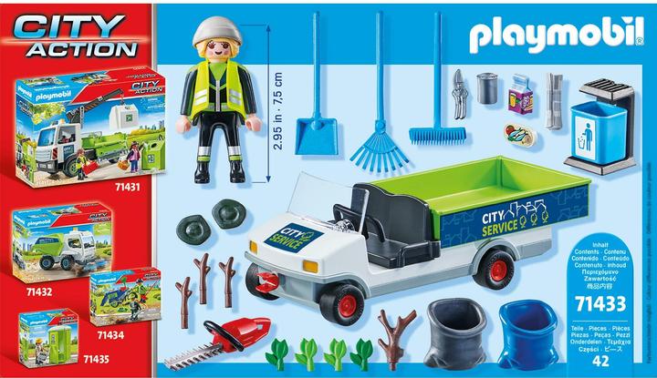 Image du produit Playmobil 71433 Équipe de nettoyage urbain (71433, Playmobil City Action)