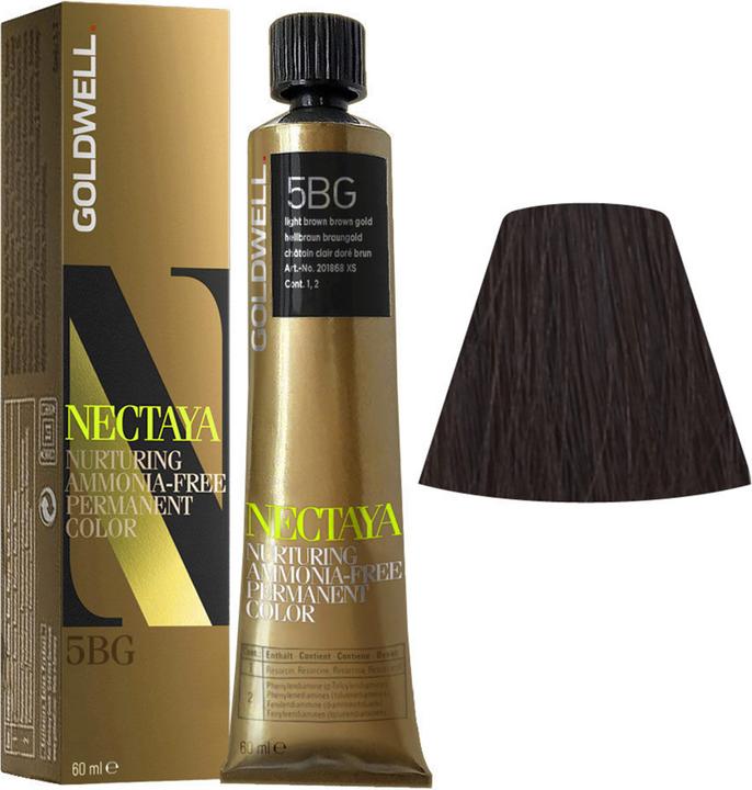 Actual product image Goldwell Nectaya (5BG - light brown brown gold)