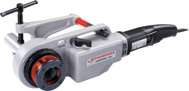 Produktbild Rothenberger Gewindeschneidmaschine SUPERTRONIC® 2000 Set, BSPT R 1/2-2 ″ 1010 W