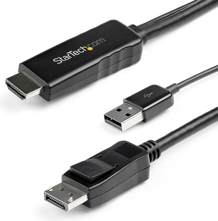 Produktbild StarTech .com 2 m (6.6 ft.) HDMI to DisplayPort Cable (2 m, Andere)