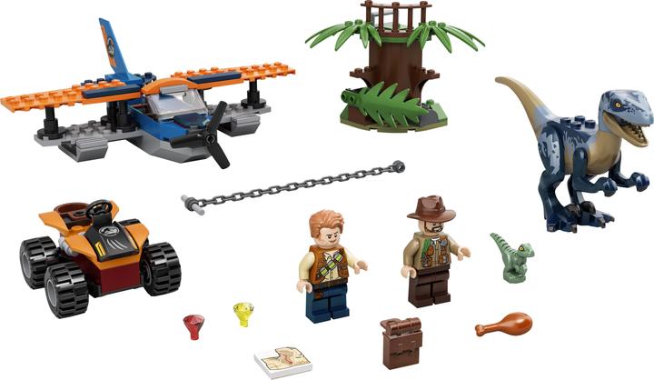 Image du produit LEGO Vélociraptor : mission de sauvetage avec le biplan (75942, LEGO Jurassic World)