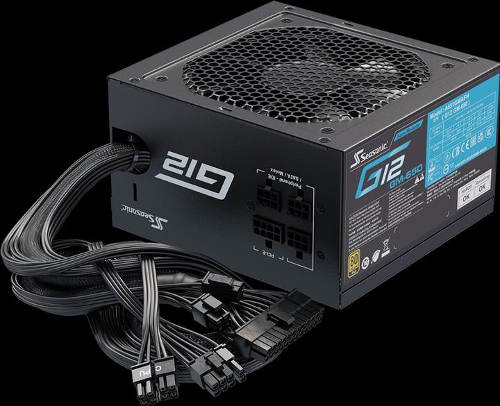 Image du produit Seasonic G12 GM-650 (650 W)