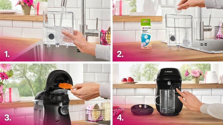 Image du produit Bosch Hausgeräte Machine à capsules, TASSIMO HAPPY friendly, TAS102E (Tassimo)