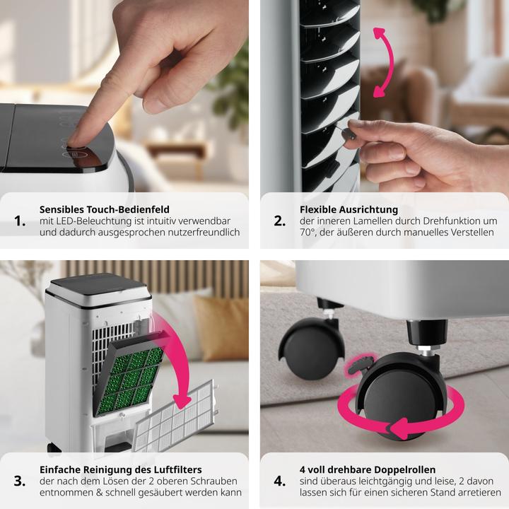 Produktbild tectake Klimagerät (10 m²)