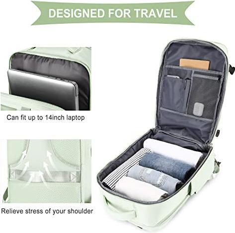 Produktbild Only-Bags.Store Grosser Reiserucksack, Handgepäck Rucksack, Wanderrucksack Wasserdichter Outdoor-Sportrucksack