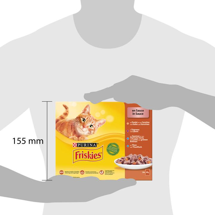 Produktbild Friskies In Sauce (Adult, 24 Stk., 2040 g)