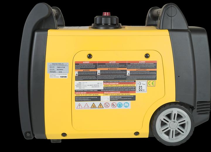 Produktbild Champion Power Equipment mobiles Stromaggregat Benzin 3200 Watt, + Fernbedienung (3200 W, 6 l)