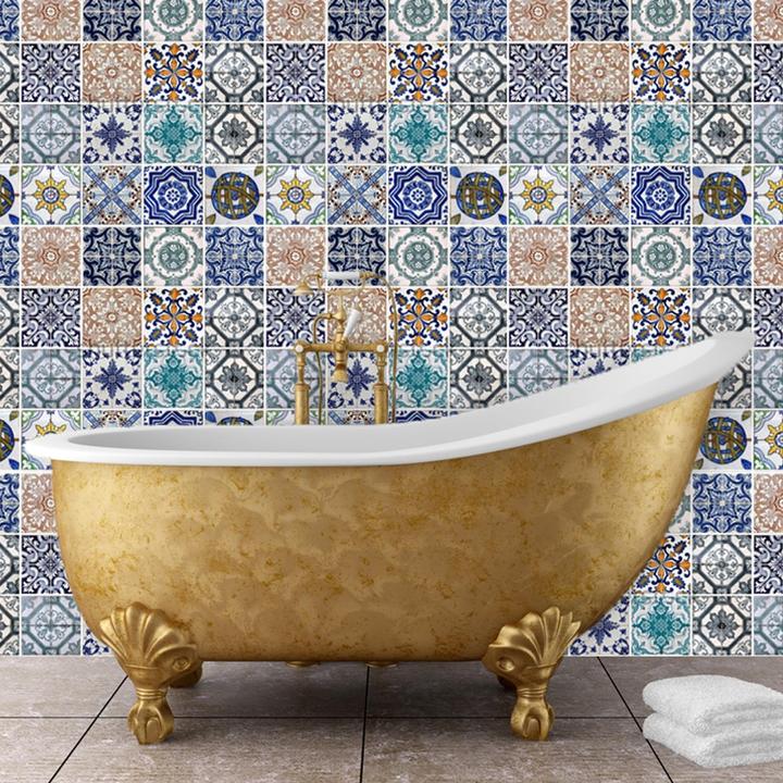 Image du produit Walplus Motifs de carreaux de mosaïque