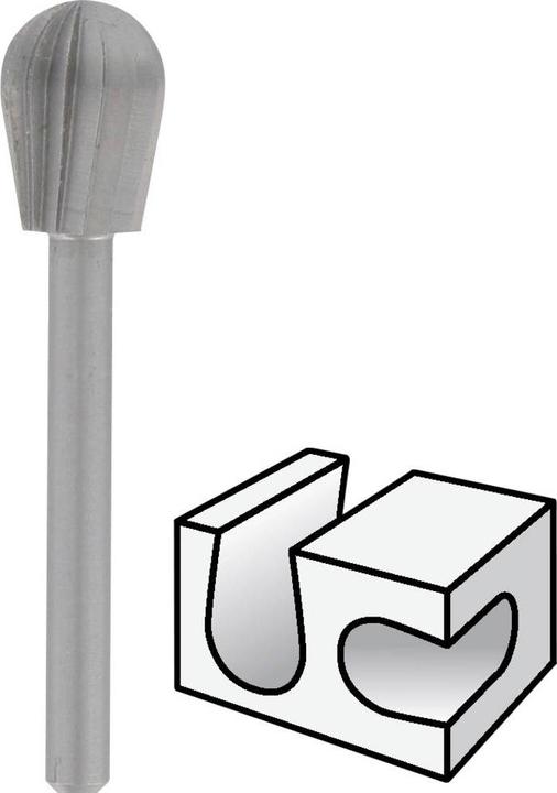 Immagine prodotto Dremel Coltello per fresatura ad alta velocità Ø 7,9 mm (2 pezzi)