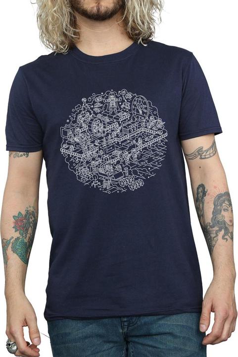 Produktbild Star Wars Christmas Death Star TShirt (S)