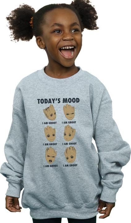 Produktbild Guardians Of The Galaxy Groot Today's Mood Sweatshirt Mädchen (140, 146)