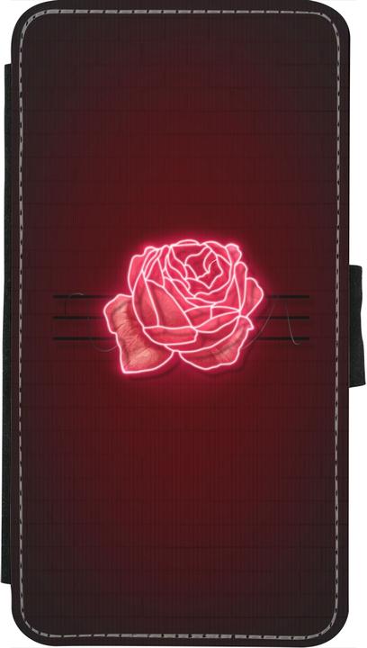 Produktbild PhoneLook Hülle Wallet schwarz Spring 23 neon rose (Apple iPhone X, Apple iPhone XS)
