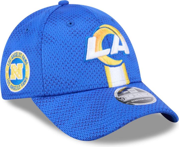 Immagine prodotto New Era 9Forty Cappellino elasticizzato SIDELINE Los Angeles Rams (Taglia unica)