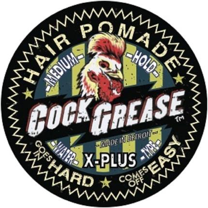 Actual product image Cock Grease Medium Hold Water Type Hair Pomade 110 g (Hair pomade)