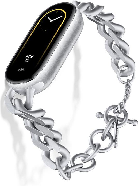Image du produit Xiaomi Smart Band 9 Cuban Chain Strap (Acier inoxydable)