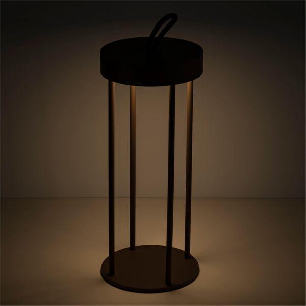 Produktbild Century LED Tischlampe ATHENA corten 3W 3000K Dimm. IP54 Color (140 lm)