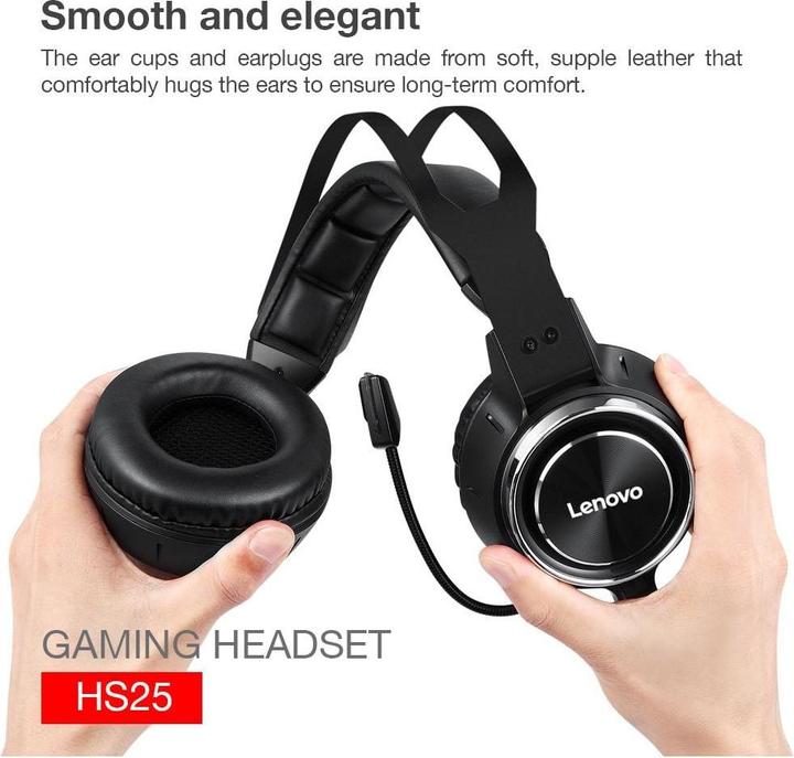 Image du produit Lenovo Casque de jeu HS25 (Filaire)