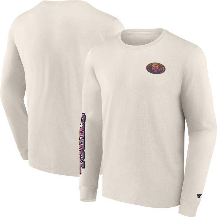 Fanatics San Francisco 49ers Gradient LS Crew T-Shirt XL (XL)