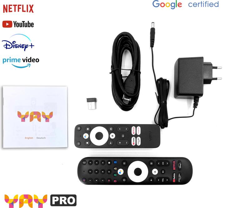 Produktbild Vu+ Yay Go Pro (8 GB, Android 10)