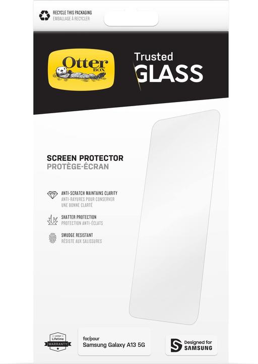 Immagine prodotto OtterBox Trusted Glass (1 Pezzo/i, Samsung Galaxy A13 5G, Samsung Galaxy A13)