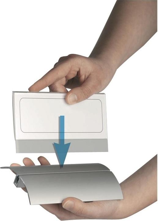 Produktbild Durable Tischnamensschild, Acryl mit Aluminiumfuss