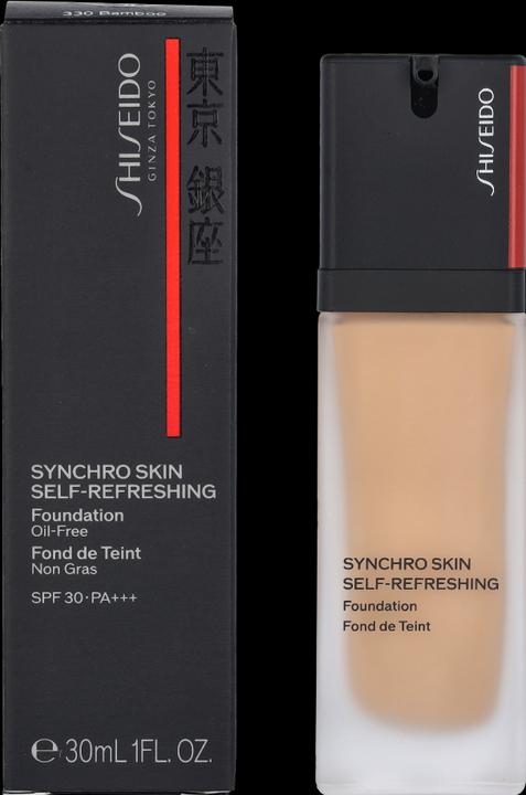Image du produit Shiseido Synchro Skin Self-Refreshing - Fond de teint SPF 30 Bamboo 330 (330 Bamboo)