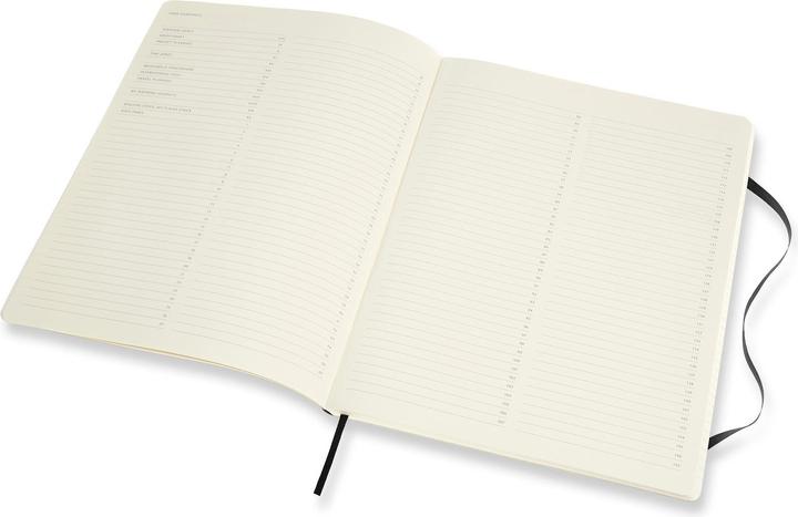 Actual product image Moleskine Professional Notebook XXL, Soft Cover, Black (Lined, Soft cover)