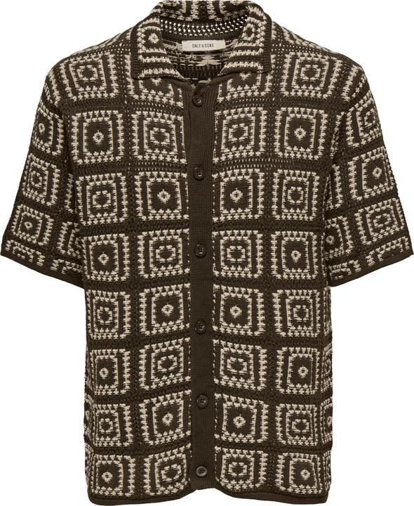 Produktbild Only & Sons ONSBART Gestricktes Poloshirt Polo (L)