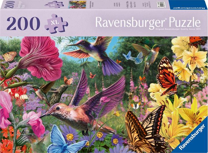 Immagine prodotto Ravensburger Puzzle 12001369 - Colibrì e farfalle - Puzzle per anziani e adulti (200 pezzi)