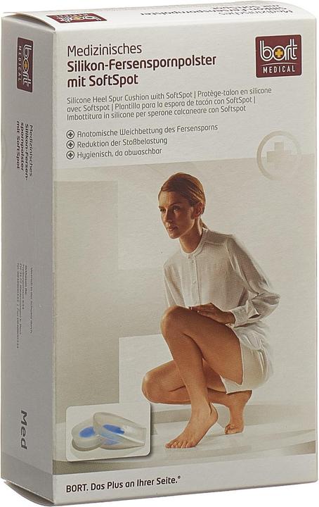 Bort Medical Silikon Fersenspornpolst L-46 SoftSpot (Sohlen, 318.50 ml)