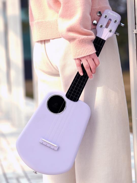 Immagine prodotto Popu Music Ukulele Populele 2 Argento (Acustico)