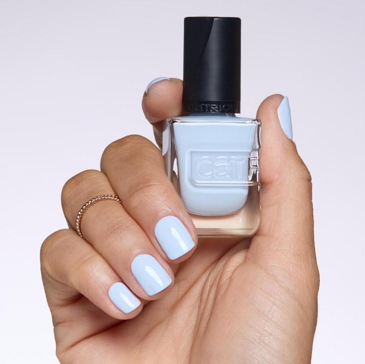 Produktbild Catrice Gel Affair Nail Lacquer No. 029 Blue Long-Lasting (029 Blue You A Kiss, Gel-Effekt Nagellack)