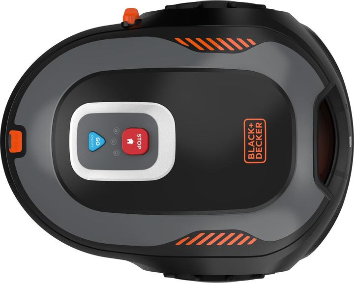 Productafbeelding Black & Decker Black + Decker 12V / 4,3Ah robotmaaier voor gazons tot 700m² - BCRMW123-QW (700 m²)