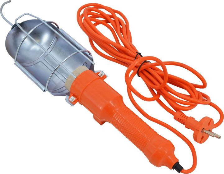 Awtools Aw Lampa Warsztatowa Pomarańczowa 220v 5m Guma