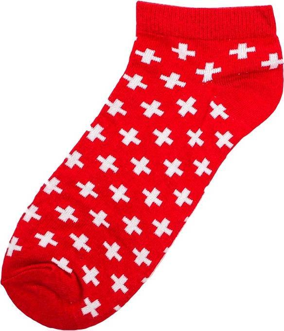 Image du produit TopSpirit Sneaker Socks Red (Lot de 3, 31 - 34)