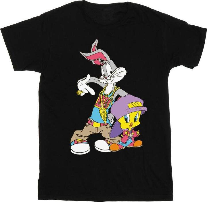 Immagine prodotto Looney Tunes Bugs And Tweety Hip Hop Maglietta Ragazzi (140, 146)