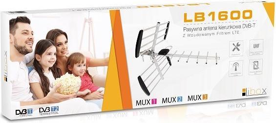 Produktbild Libox RTV Antenne Richtantenne 16 Stck. passives DVB-T MIT LTE LB1600 FILTER (Parabolantenne, 18 dB, LTE)